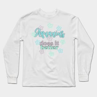 Aquarius Long Sleeve T-Shirt